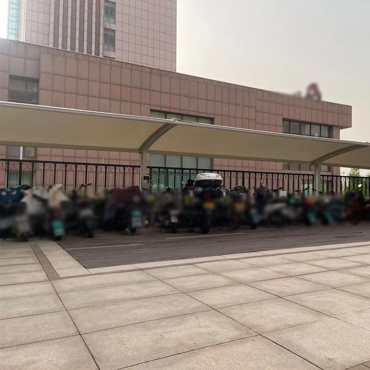 周口膜结构电动车棚